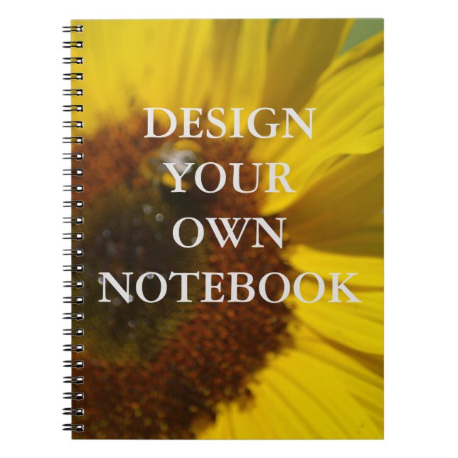 Design Your Own Spiral Photo Notebook (Front)