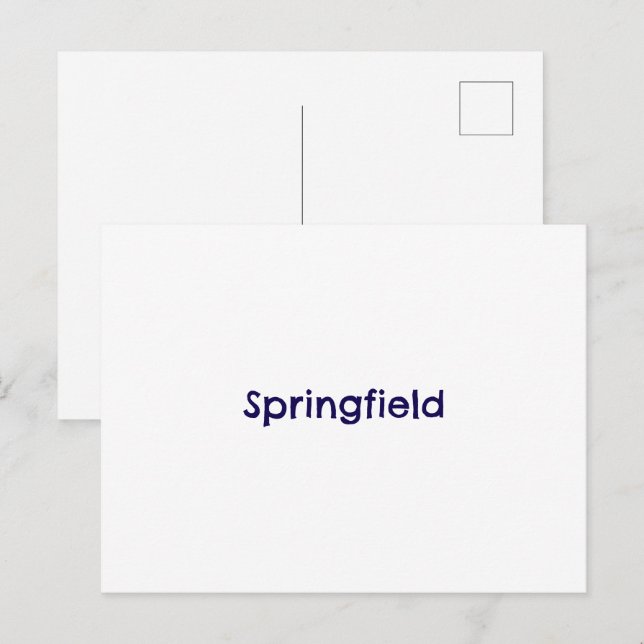 Design Your Own Standard Postcard (Front/Back)
