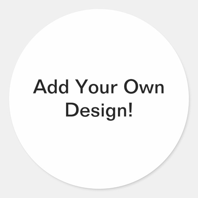 Design Your Own Stickers (Front)