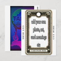 Design Your Own Tarot Card