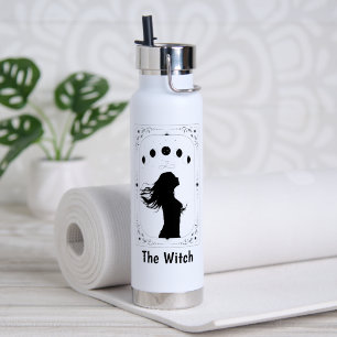Design Your Own Tarot Zodiac Witch Magic Manifest Water Bottle