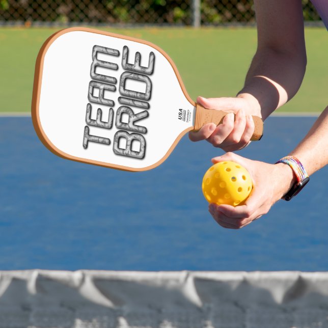 Design Your Own Team Bride Fun Games Pickleball Paddle (Insitu)