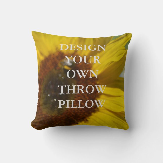 Design Your Own Throw Pillow (Front)
