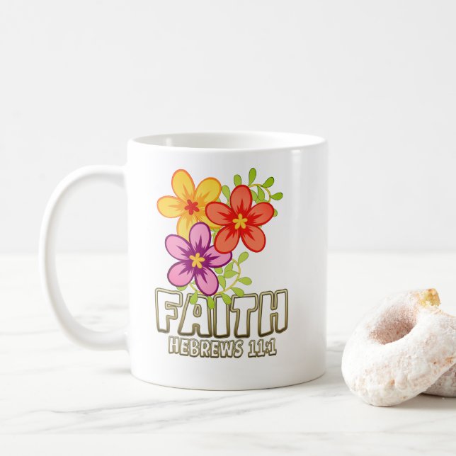 Design your own :-) Two-Tone coffee mug (With Donut)
