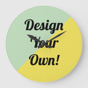 Design Your Personalise Gift Large Clock