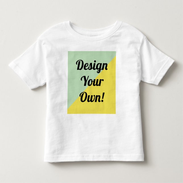 Design Your Personalise Gift Toddler T-Shirt (Front)