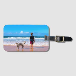 Design Your Pet Photo Luggage Tag Personalised