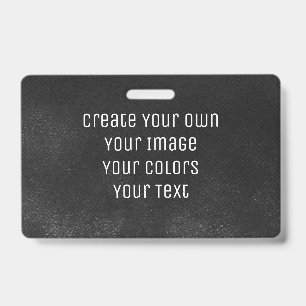 Design Your Way - Create Your Own ID Badge