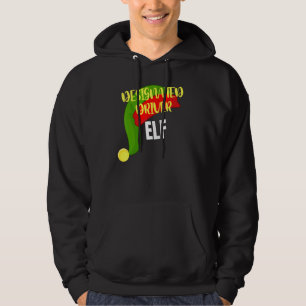 Designate Driver Elf Matching Group Christmas Part Hoodie