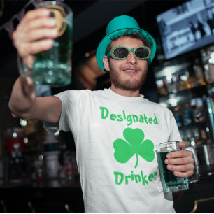 Designated Drinker St Patrick's Day T-Shirt