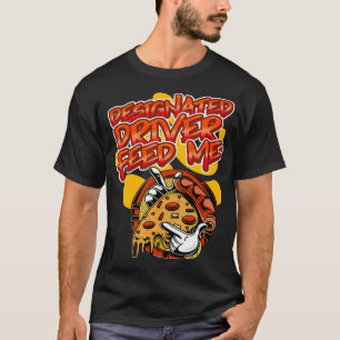 Designated Driver Feed Me Thank You Gift Retro Vin T-Shirt