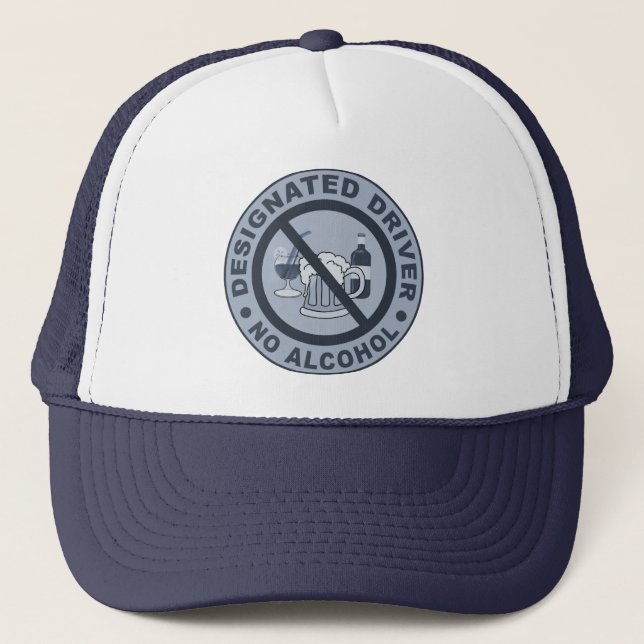 Designated Driver hat - choose colour (Front)