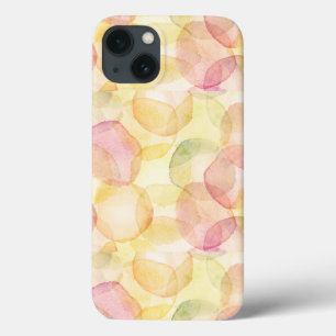 Designed abstract background with watercolor iPhone 13 case