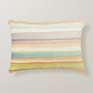 Designed art background. Used watercolor Decorative Cushion