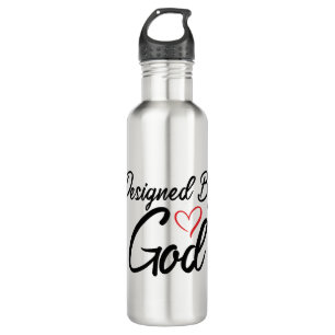 Designed By God Stainless Steel 24 oz Water Bottle