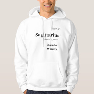 Designed by Joan Sagittarius Zodiac Hoodie