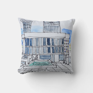 Designed by Le Corbusier   Marseille, France Cushion