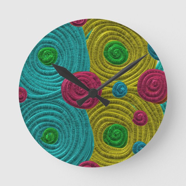 Designed for Change and Opportunity Round Clock (Front)