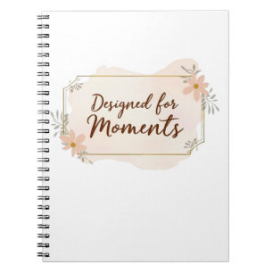Designed for Moments – Soft Watercolor Notebook