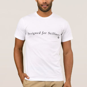Designed for stillness Mindful Living Statement T-Shirt