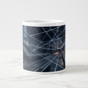 Designed Large Coffee Mug