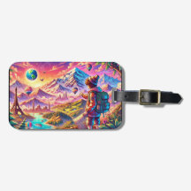 designed luggage tag