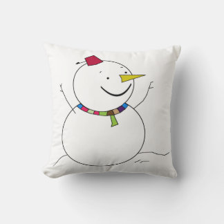 Designed Pillow of Snow Man 