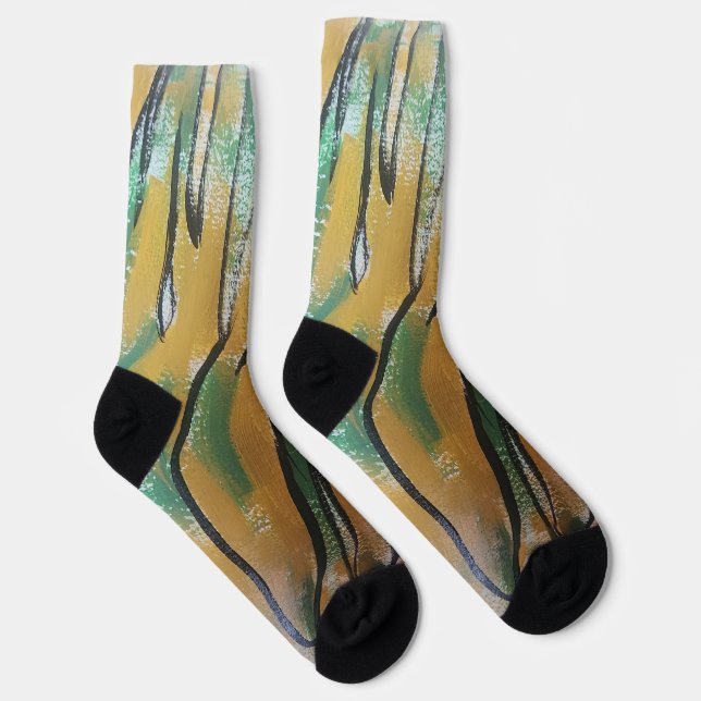 Designed Sock (Right)