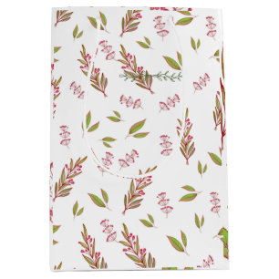 Designed Wildflower Floral Gift Bag for Birthdays