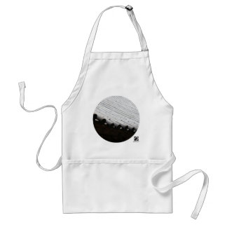 Designed with a photograph of South Korea, Printed Standard Apron