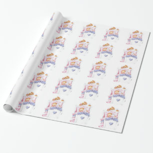 Designer Baby Shower Gift Wrap