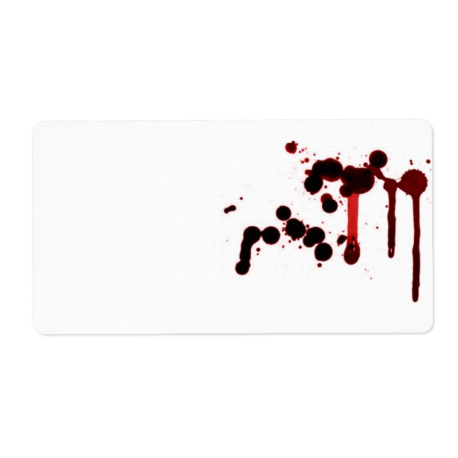 Designer Blood Splatter (Front)