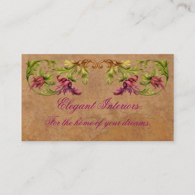 Designer Business Card (Front)