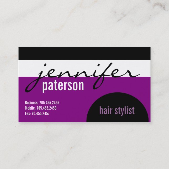Designer Business Card (Front)