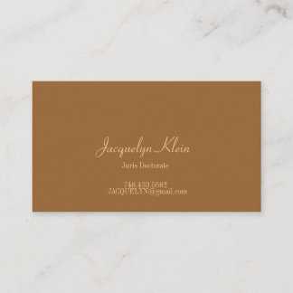 Designer Business Card