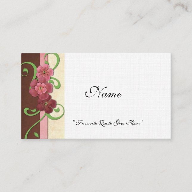 Designer Business Cards Template (Front)