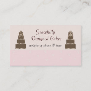 Designer Cakes Business Card