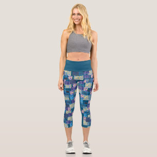 Designer  capri leggings