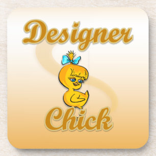 Designer Chick Coaster