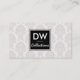 Designer Collections Damask, Exquisite Business Card