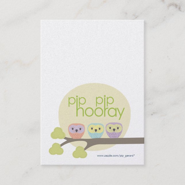 Designer Cute Modern Kids Fashion Business Cards (Front)