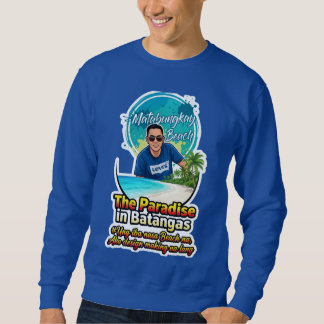 "Designer Daze" Matabungkay Beach Logo Sticker Sweatshirt
