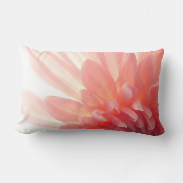 Designer Floral Lumbar Pillow (Front)