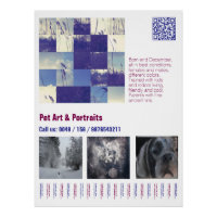 Designer Great Dane Puppy Poster