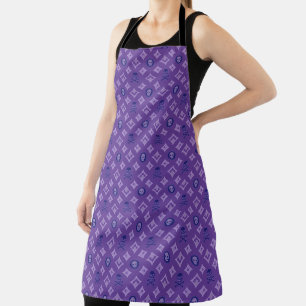 Designer Halloween! Louis V Inspired Skull Print Apron