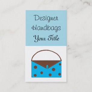 Designer Handbags Business Card
