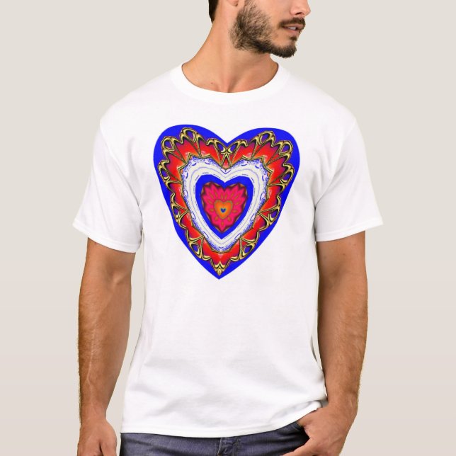Designer Heart 03 T-Shirt (Front)