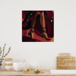 DESIGNER HEELS #1 POSTER