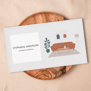 Designer & Interior Decorator Business Card