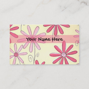 Designer Ladies Profile Card Template